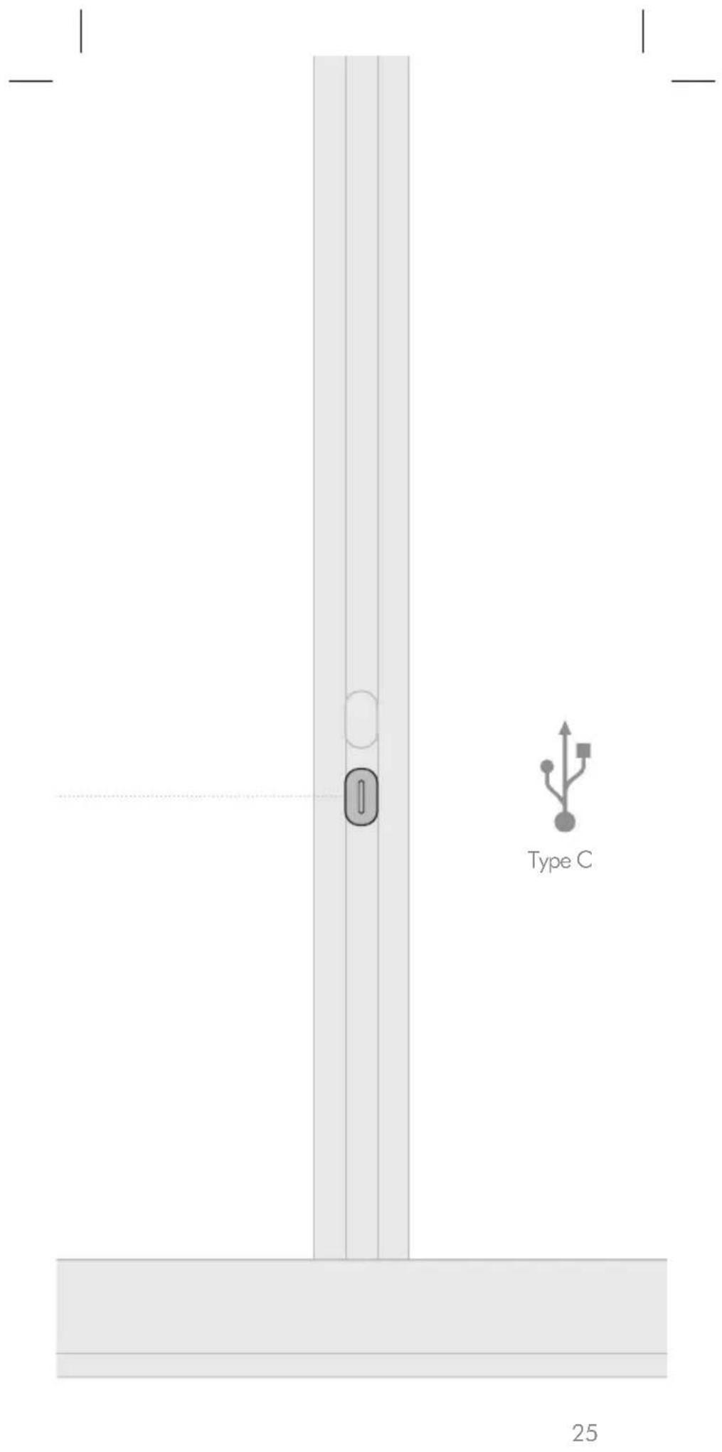 DYSON Lightcycle - USB-C charging point - 1