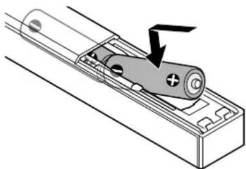 SONY TAZH1ES - Batterijenplaatsen - 2