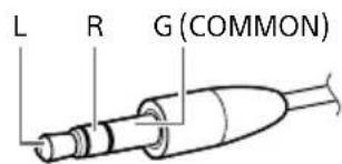 SONY TAZH1ES - Kopfhörerbuchse des Verständerkers Stecker und Form der Kopfhörer - 8