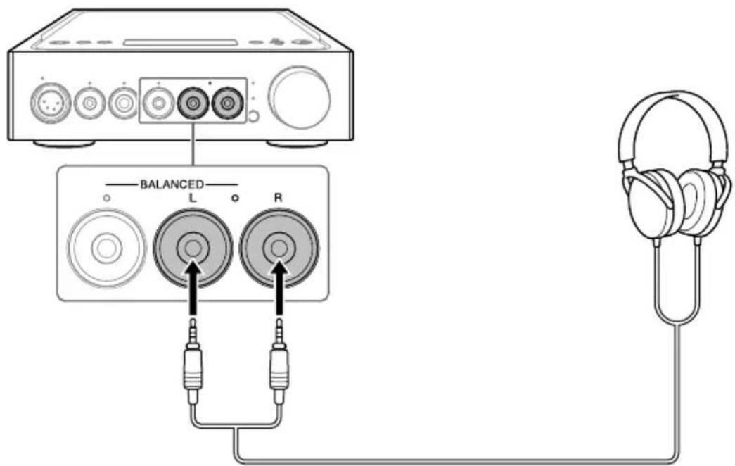 SONY TAZH1ES - Łaczenia przy uzyciu zbalansowanego połaczenia - 2