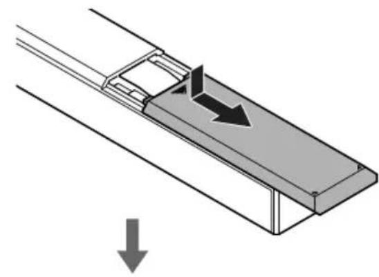 SONY TAZH1ES - Batterijenplaatsen - 1