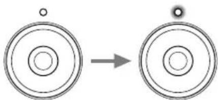 SONY TAZH1ES - Controller of het lampje van de geselecteerde hoofdtelefoonaansluiting gaat branden. - 1