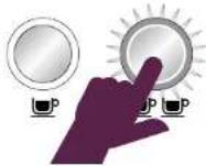 BREVILLE the Dual Boiler BES920XL - CUP BUTTON - 2