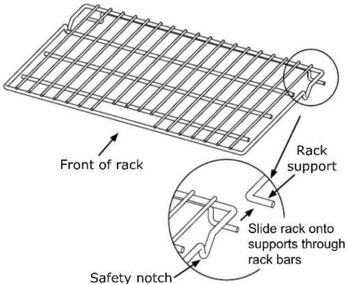 Dacor Heritage HWO227PS - Removing a Standard Oven Rack - 1