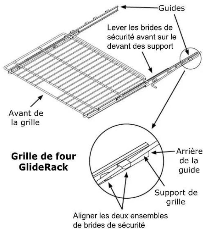 Dacor Heritage HWO130FS - Pour retiree une grille de four GlideRack... - 2