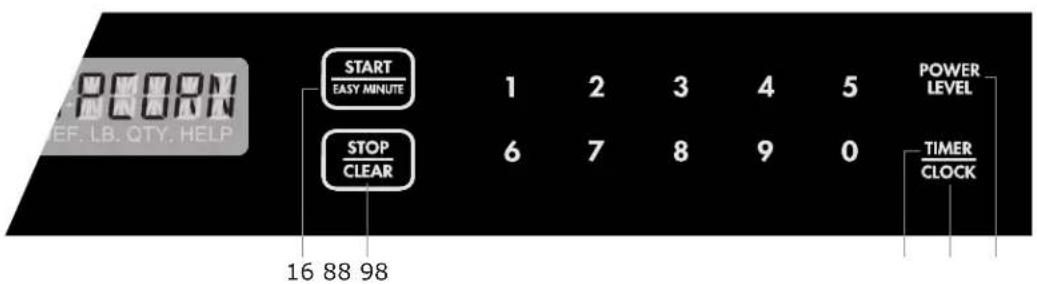 Dacor Renaissance RNMD30S - Nom des pièces - 1