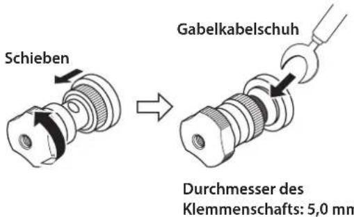 YAMAHA M5000 - Kabel mit Gabelkabelschufen - 1
