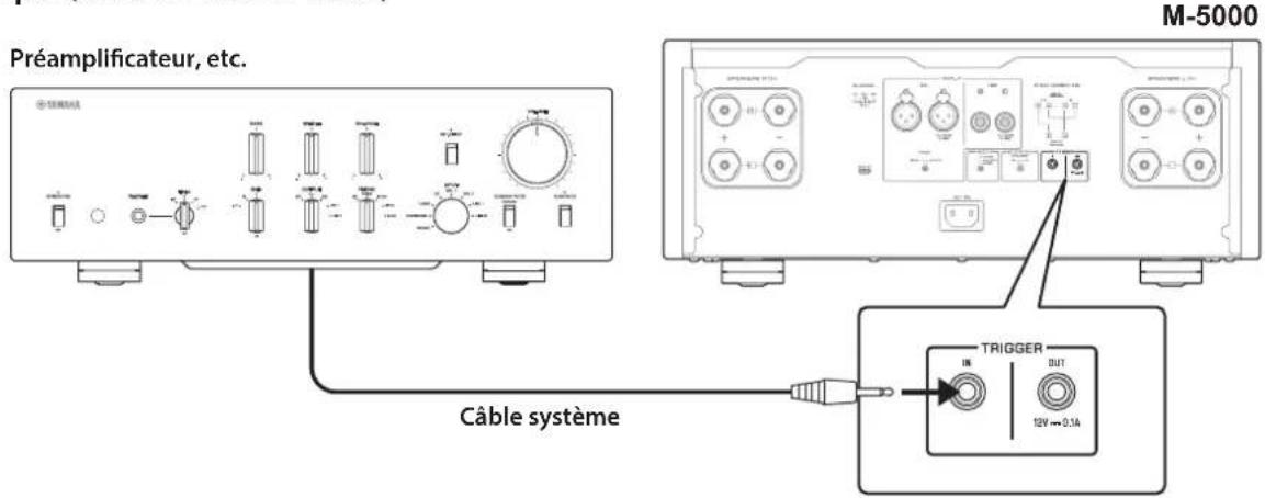 YAMAHA M5000 - Connexions Trigger - 1