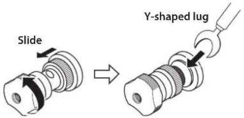 YAMAHA M5000 - Using Y-shaped lug cables - 1