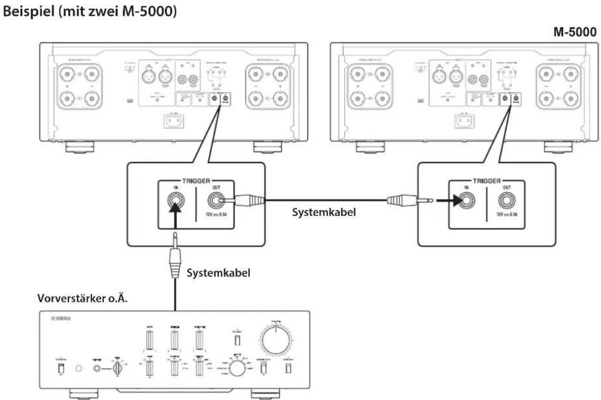 YAMAHA M5000 - Trigger-Anschlüsse - 2