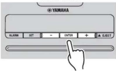 YAMAHA TSXB72 - RÉGLAGE DE L'HORLOGE - 2