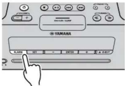 YAMAHA TSXB72 - Pour couper l'alarme - 1