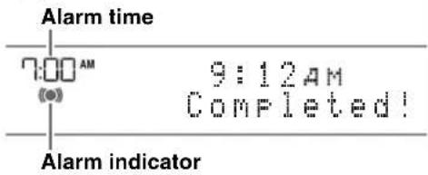 YAMAHA TSXB72 - Setting the alarm time and alarm type - 5