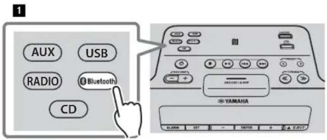 YAMAHA TSXB72 - Playing back from your Bluetooth component - 3