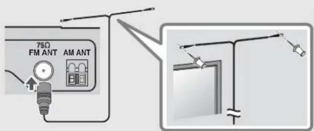 YAMAHA TSXB72 - ③FM antenna connector - 1