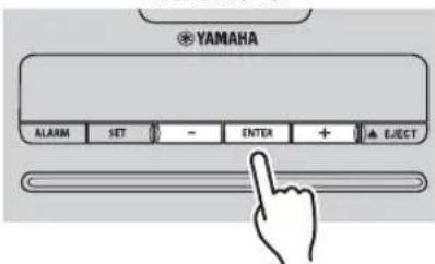 YAMAHA TSXB72 - AJUSTE DEL RELOJ - 2