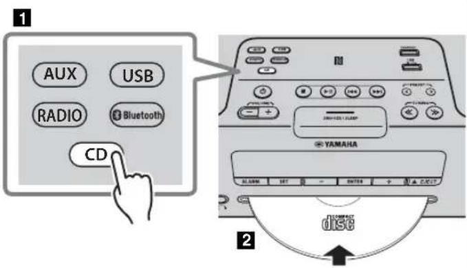 YAMAHA TSXB72 - Écoute d'un CD - 1