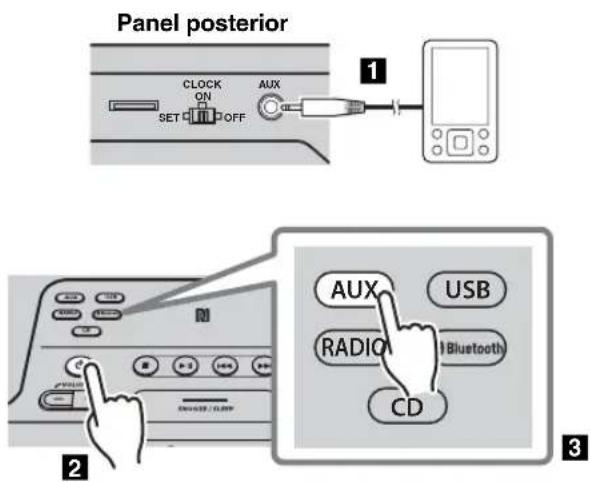 YAMAHA TSXB72 - ESCUCHAR UNA FUENTE EXTERNA - 1