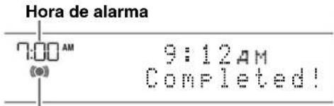 YAMAHA TSXB72 - ◆ Ajuste de la hora y del tipo de alarma - 5
