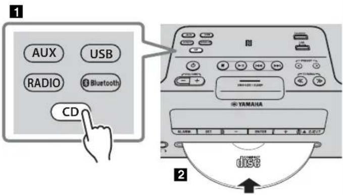 YAMAHA TSXB72 - Escuchar un CD - 1
