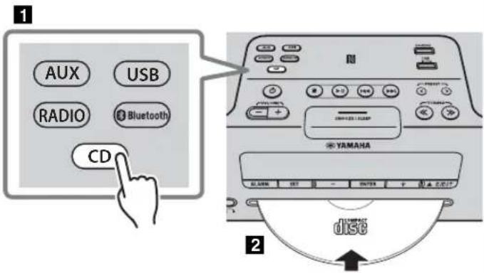 YAMAHA TSXB72 - Listening to a CD - 1