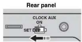 YAMAHA TSXB72 - ADJUSTING THE CLOCK - 1