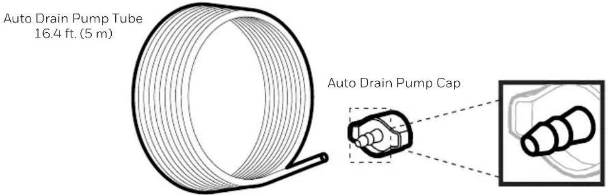 HONEYWELL TP70 - Continuous Water Drainage - Using the Auto Drain Pump option - 1