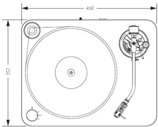 AUDIO TECHNICA ATLP7 - Ta6apHTbIe pa3Mepbl - 1