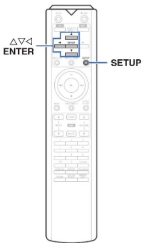 MARANTZ PMKI RUBY - Fonctionnement du menu - 1