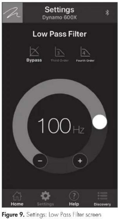 Martin Logan Dynamo 1600X - The Menu Bar - 1