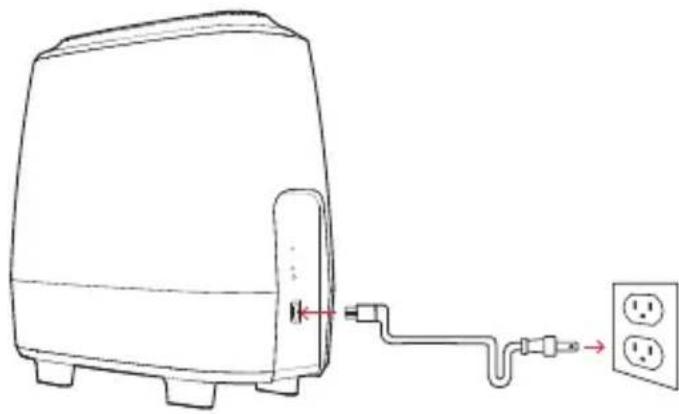 POLK MagniFi Mini - Connector le cordon d'alimentation barre de son the sound bar power cord to an AC outlet - 4