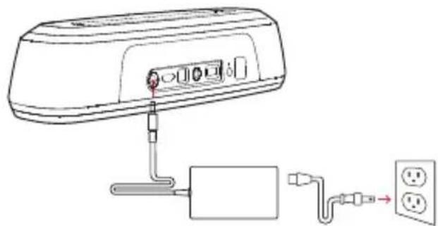 POLK MagniFi Mini - Connect the sound bar power cord to an AC outlet - 1