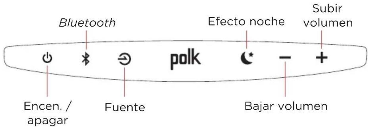 POLK MagniFi Mini - Panel superior de la barra de sonido - 1