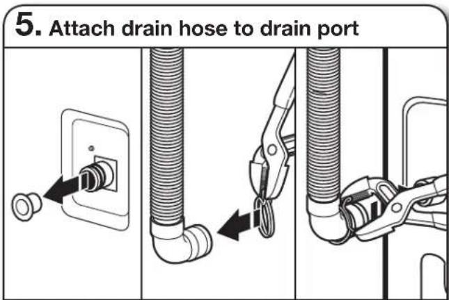 MAYTAG MVW6230HC - Connect Drain Hose - 1