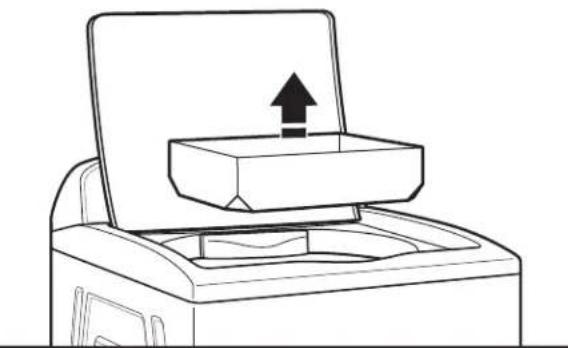MAYTAG MVW6230HC - Saque la bandeja de empaque de la Tina - 1