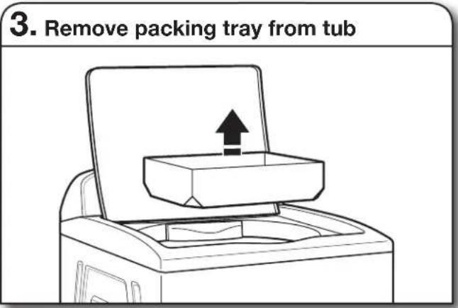 MAYTAG MVW6230HC - Remove shipping base - 2