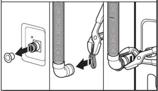 MAYTAG MVW6230HW - Connect Drain Hose - 1