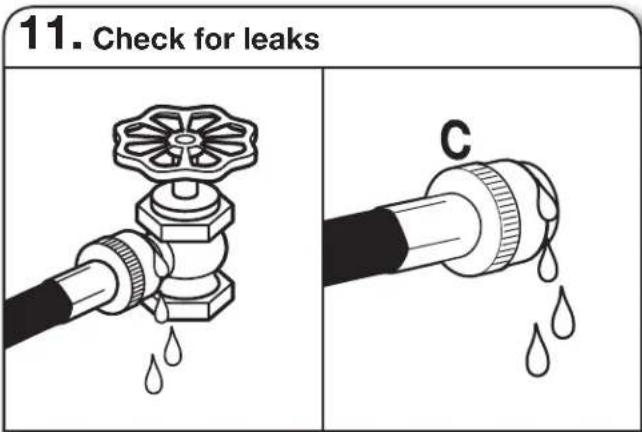 MAYTAG MVW6230HW - Connect Inlet Hoses - 4