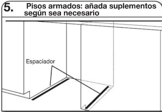 MAYTAG MDB8959SKB - INSTALACION OPCIONAL DE LA BARRERA CONTRA LA HUMEDAD - RECOMENDADO PARA LOS MOSTRADORES DE MADERA - 2