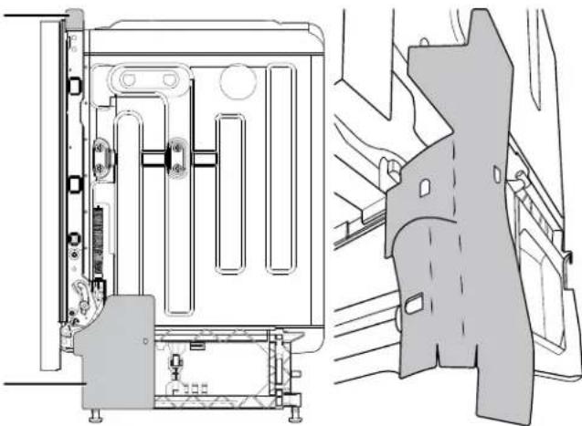 MAYTAG MDB8959SKB - Install Foam Side Shields (on some models) - 4