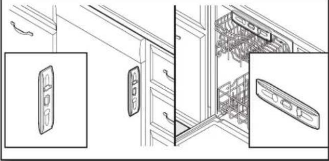MAYTAG MDB8959SKK - Double-check dishwasher alignment in cabinet opening - 1