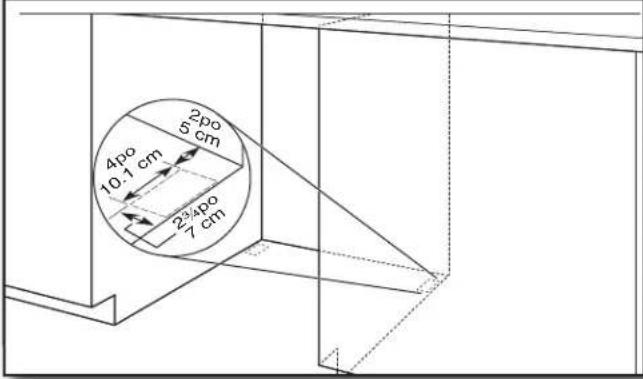 MAYTAG MDB8959SKK - Surélever le plancher – ajouter des cales au besoin - 1