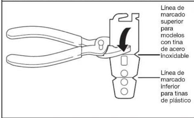 MAYTAG MDB8959SKK - Rompa el extremo del soporte - 1