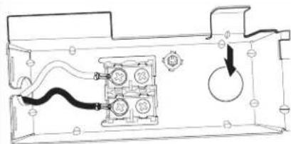 MAYTAG MDB8959SKK - Installation du serre-câbles - 1