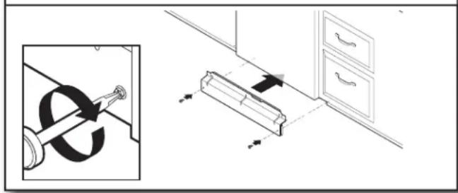 MAYTAG MDB8959SKK - Reinstall toe and access panel and fasteners - 3