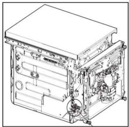 MAYTAG MDB8959SKK - Raccordement du tuyau de vidange - 1