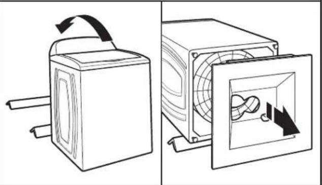 MAYTAG MVW7230HW - Remove shipping base - 1