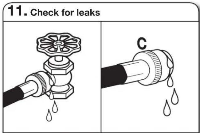 MAYTAG MVW7230HW - Connect Inlet Hoses - 4