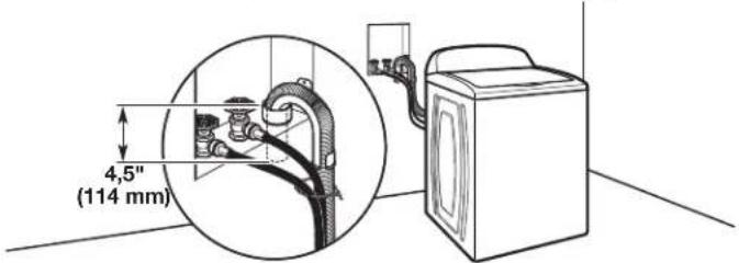 MAYTAG MVW7232HC - Sistema de desagote de tubo vertical de pared - 1