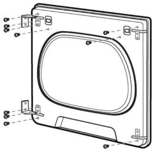 MAYTAG MED7230HC - Remove the door assembly - 2